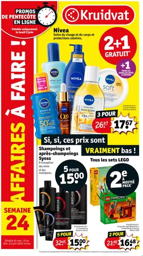 Catalogue Kruidvat | Semaine 24 | 2025-06-10T00:00:00.000Z - 2025-06-22T00:00:00.000Z