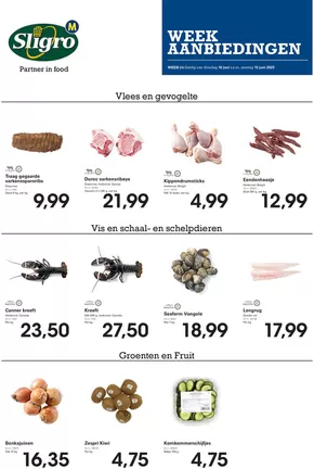 Catalogue Sligro à Wevelgem | Week 24 | 2025-06-10T00:00:00.000Z - 2025-06-15T00:00:00.000Z