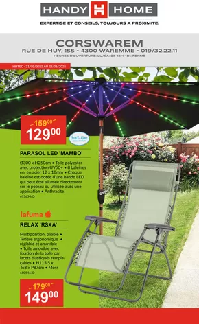 Catalogue HandyHome à Tinlot | Corswarem | 2025-06-10T00:00:00.000Z - 2025-06-22T00:00:00.000Z