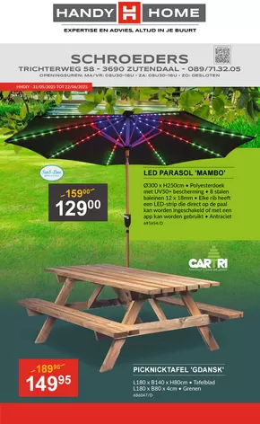 Catalogue HandyHome à Charleroi | Schroeders | 2025-06-10T00:00:00.000Z - 2025-06-22T00:00:00.000Z