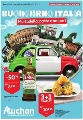 Catalogue Auchan | Buongiorno Italia | 2025-06-11T00:00:00.000Z - 2025-06-15T00:00:00.000Z