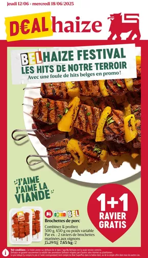 Catalogue AD Delhaize | Belhaize Festival | 2025-06-12T00:00:00.000Z - 2025-06-18T00:00:00.000Z