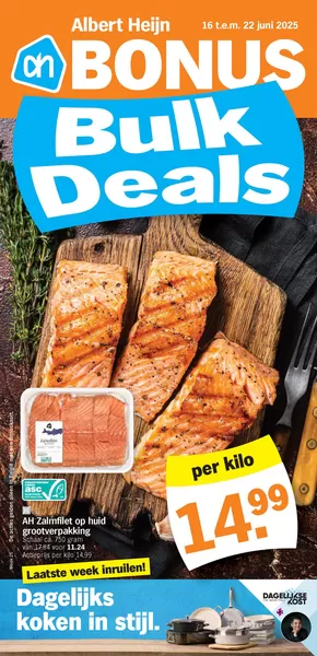 Catalogue Albert Heijn à Kapelle-op-den-Bos | Bulk Deals | 2025-06-16T00:00:00.000Z - 2025-06-22T00:00:00.000Z