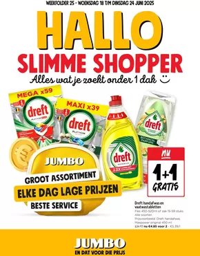 Catalogue Jumbo à Veurne | Week 25 | 2025-06-18T00:00:00.000Z - 2025-06-24T00:00:00.000Z