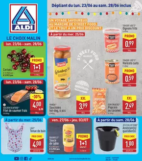 Catalogue Aldi à Vielsalm | Le Choix Malin. | 2025-06-23T00:00:00.000Z - 2025-06-28T00:00:00.000Z