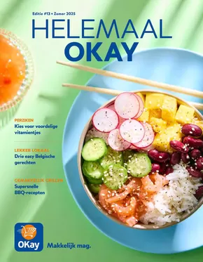 Catalogue OKay Supermarkt à Wingene | Helemmal Okay | 2025-06-17T00:00:00.000Z - 2025-09-22T00:00:00.000Z