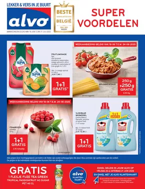 Catalogue Alvo à Hasselt | Supervoordelen | 2025-06-18T00:00:00.000Z - 2025-06-24T00:00:00.000Z