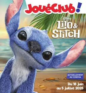 Catalogue Jouéclub à Saint-Georges-sur-Meuse | Lilo & Stitch | 2025-06-19T00:00:00.000Z - 2025-07-05T00:00:00.000Z