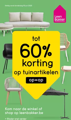 Catalogue Leen Bakker à Huy | Digifolder | 2025-06-20T00:00:00.000Z - 2025-06-27T00:00:00.000Z