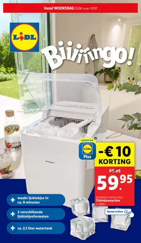 Catalogue Lidl à Saint-Ghislain | Biiiiiingo! | 2025-06-25T00:00:00.000Z - 2025-07-01T00:00:00.000Z