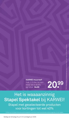 Catalogue Karwei | Week 26 | 2025-06-24T00:00:00.000Z - 2025-07-06T00:00:00.000Z