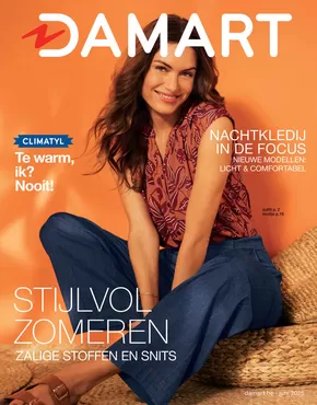 Catalogue Damart à Namur | Zomers Genieten | 2025-06-24T00:00:00.000Z - 2025-07-31T00:00:00.000Z