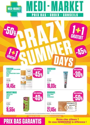 Catalogue Medi-Market | Crazy Summer Days | 2025-06-25T00:00:00.000Z - 2025-07-29T00:00:00.000Z