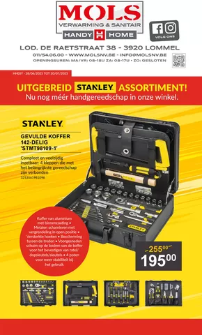 Catalogue HandyHome à Charleroi | Mols. | 2025-06-28T00:00:00.000Z - 2025-07-20T00:00:00.000Z