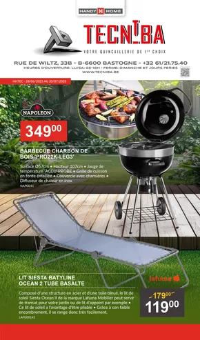 Catalogue HandyHome à Charleroi | Tecntba | 2025-06-28T00:00:00.000Z - 2025-07-20T00:00:00.000Z