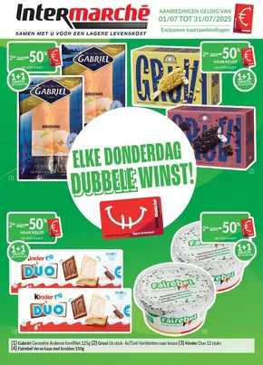 Catalogue Intermarché | De juliaanbiedingen met de Intermarché-kaart NL | 2025-07-01T00:00:00.000Z - 2025-07-31T00:00:00.000Z