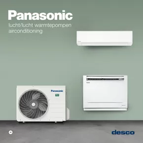 Catalogue Desco à Eupen | warmtepompen L/L - aircoPanasonic | 2025-06-27T00:00:00.000Z - 2025-07-31T00:00:00.000Z