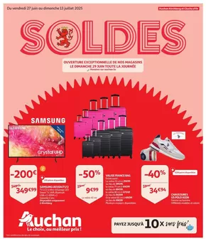 Catalogue Auchan à Tournai | Meilleures offres pour tous les chasseurs de bonnes affaires | 2025-06-27T00:00:00.000Z - 2025-07-13T00:00:00.000Z