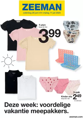 Catalogue Zeeman à Boussu | folder Zeeman | 2025-06-28T00:00:00.000Z - 2025-07-11T00:00:00.000Z