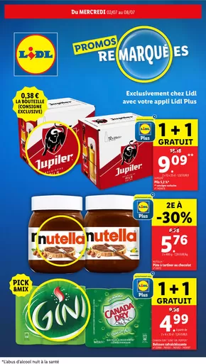 Catalogue Lidl | Promotions spéciales en cours | 2025-07-02T00:00:00.000Z - 2025-07-08T00:00:00.000Z