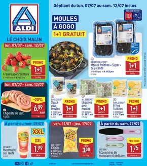 Catalogue Aldi à Charleroi | Offres spéciales pour vous | 2025-07-07T00:00:00.000Z - 2025-07-12T00:00:00.000Z