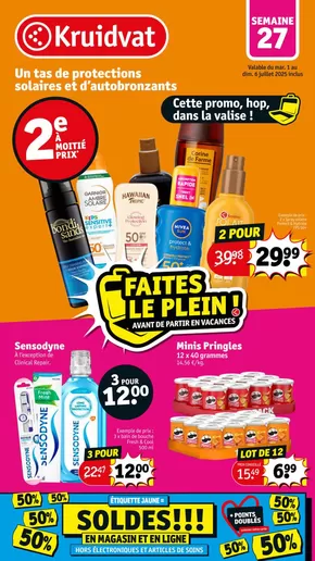 Catalogue Kruidvat à Geel | FR Dépliant 27 | 2025-03-01T00:00:00.000Z - 2025-07-06T00:00:00.000Z