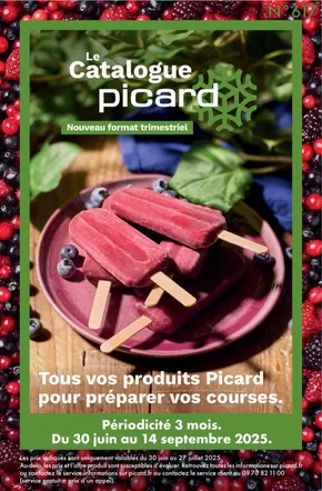 Catalogue Picard | Meilleures offres et réductions | 2025-06-30T00:00:00.000Z - 2025-09-14T00:00:00.000Z