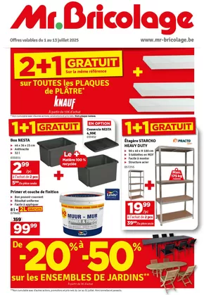 Catalogue Mr. Bricolage à Sambreville | Folder Mr. Bricolage | 2025-07-01T00:00:00.000Z - 2025-07-31T00:00:00.000Z