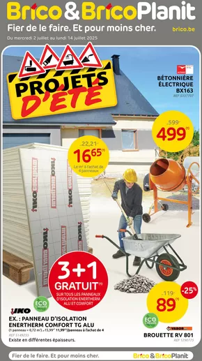 Catalogue Brico à Ottignies-Louvain-la-Neuve | 01. Brico folder FR | 2025-07-02T00:00:00.000Z - 2025-07-14T00:00:00.000Z