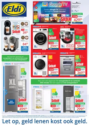 Catalogue Eldi à Audenarde | Folder Eldi NL | 2025-07-01T00:00:00.000Z - 2025-07-31T00:00:00.000Z