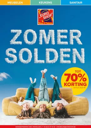 Catalogue Euroshop à Saint-Nicolas | Zomersolden Euro Shop Interieur(NL) | 2025-07-02T00:00:00.000Z - 2025-07-31T00:00:00.000Z