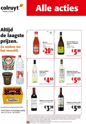 Catalogue Colruyt | Alle acties - NL | 2025-07-02T00:00:00.000Z - 2025-07-15T00:00:00.000Z