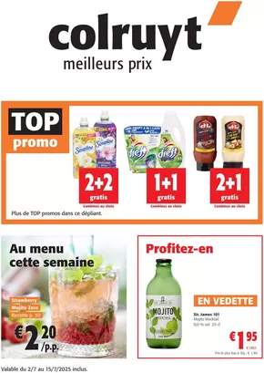 Catalogue Colruyt | Dépliant - FR | 2025-07-02T00:00:00.000Z - 2025-07-15T00:00:00.000Z