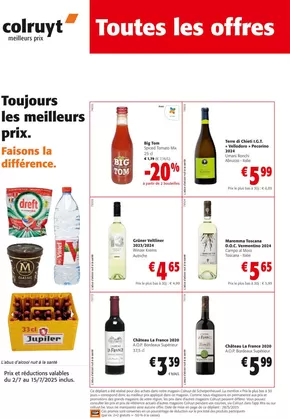 Catalogue Colruyt | Toutes les offres - FR | 2025-07-02T00:00:00.000Z - 2025-07-15T00:00:00.000Z