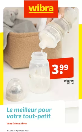 Catalogue Wibra à Hal | Wibra dépliant - FR | 2025-07-01T00:00:00.000Z - 2025-07-14T00:00:00.000Z