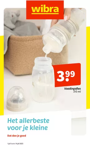 Catalogue Wibra à Maasmechelen | Wibra folder - NL | 2025-07-01T00:00:00.000Z - 2025-07-14T00:00:00.000Z