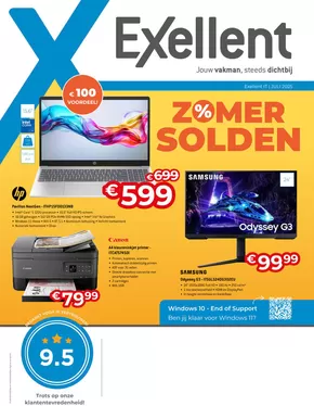 Catalogue Exellent à Ans | Exellent IT Folder Zomersolden | 2025-07-01T00:00:00.000Z - 2025-07-31T00:00:00.000Z