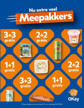 Catalogue OKay Supermarkt à Hasselt | Volgende folder - NL | 2025-07-02T00:00:00.000Z - 2025-07-15T00:00:00.000Z