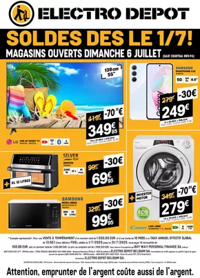 Catalogue Electrodepot à Ans | Summer Deals | 2025-07-02T00:00:00.000Z - 2025-07-31T00:00:00.000Z