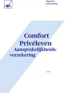 Catalogue AXA Bank | Comfort Privéleven | 2026-01-28T00:00:00.000Z - 2027-01-28T00:00:00.000Z